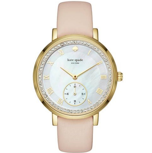 Authentic Kate Spade Gold-Tone And Vachetta Leather Monterey Watch - Picture 15 of 15